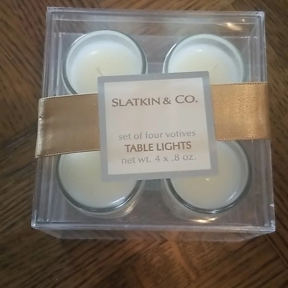 Neiman Marcus Slatkin & Co votive candle set - Picture 1 of 3